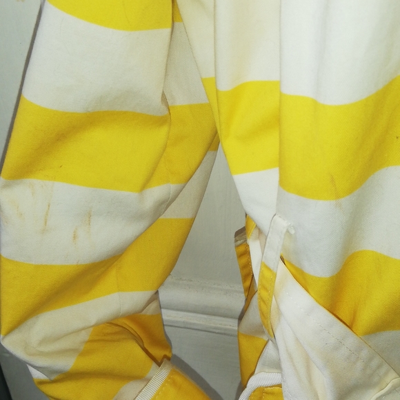 Rudsak Spring mid-length Trenchcoat - Yellow & White striped, Size 'M' - Picture 6 of 10